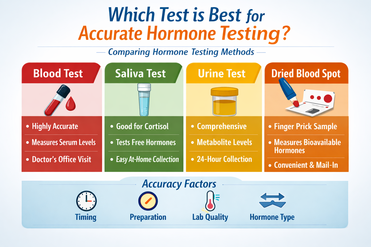 Which Test is Best: The Proper Way to Get Accurate Female Hormone Test ...