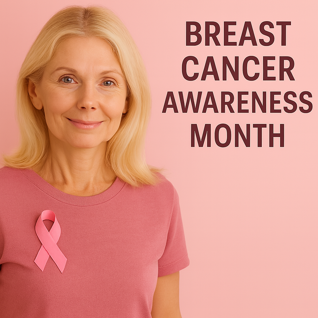 It's Time To Think Pink: October Is Breast Cancer Awareness Month.