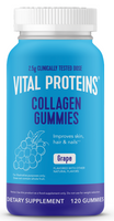 Collagen Gummies Grape 120 Gummies