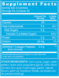 Collagen Gummies Grape 120 Gummies