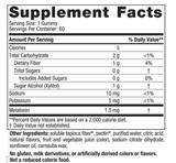 Zero Sugar Melatonin Gummies 60 Gummies