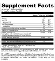 FIT Lean Food Collagen Vanilla 14 Servings 15 g -Bovine Collagen Peptides