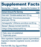 Bacopa Plus 90 Capsules Ayurvedic Stress & Cognitive Support*