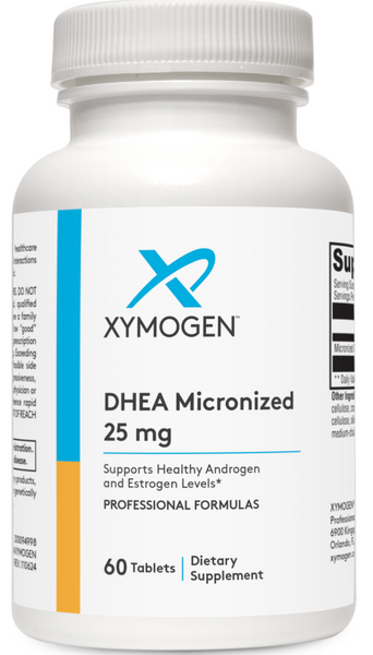 DHEA Micronized 25mg (60 Tab) Supports Healthy Androgen and Estrogen Levels*